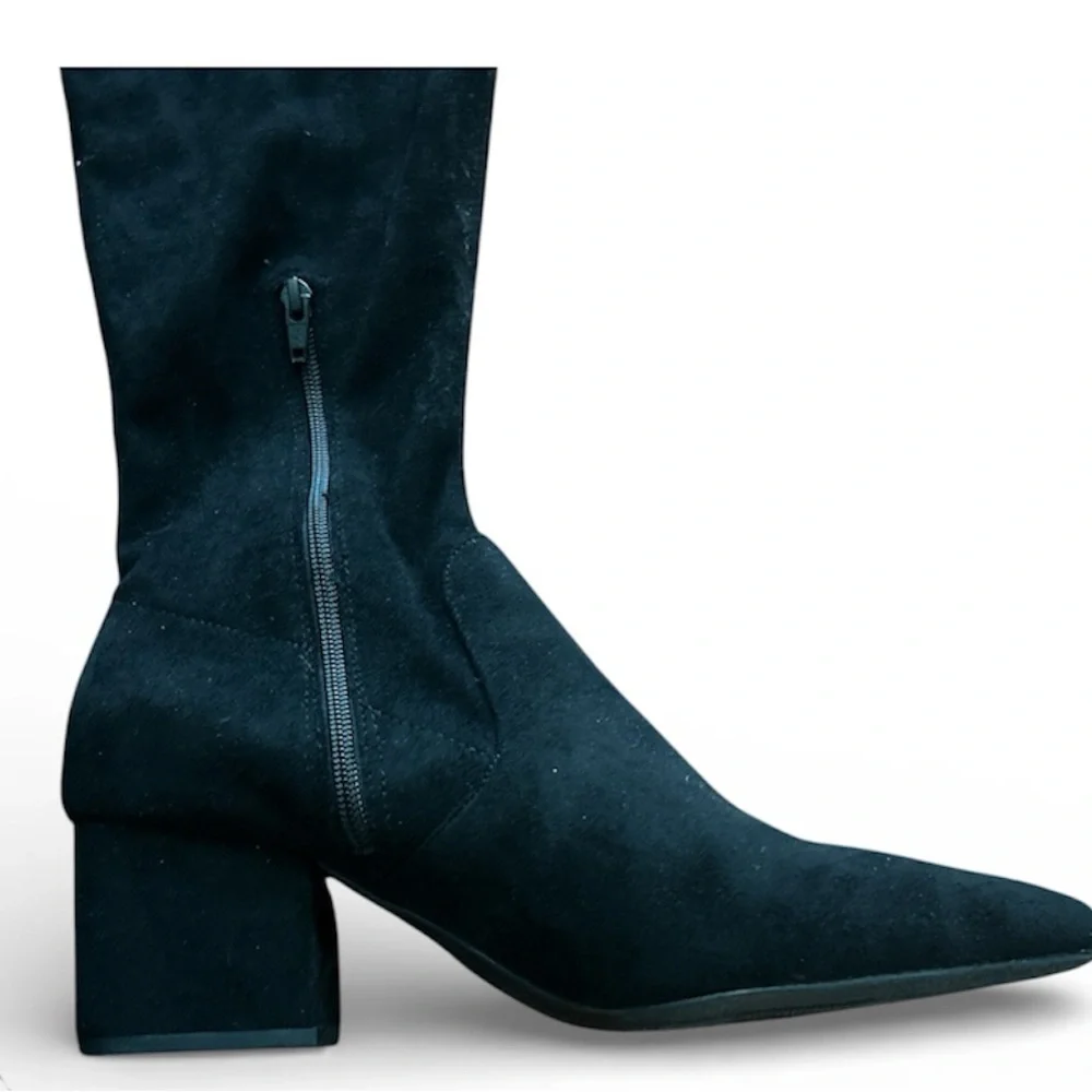 A New Day “Greta” Elegant Black Knee-High Boots size 11 NWOT